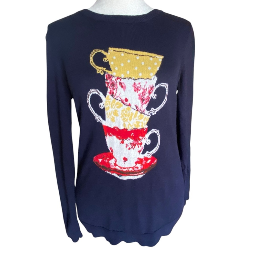 Talbots Women’s Teacup Sweater Pull-over Sz Petite Small